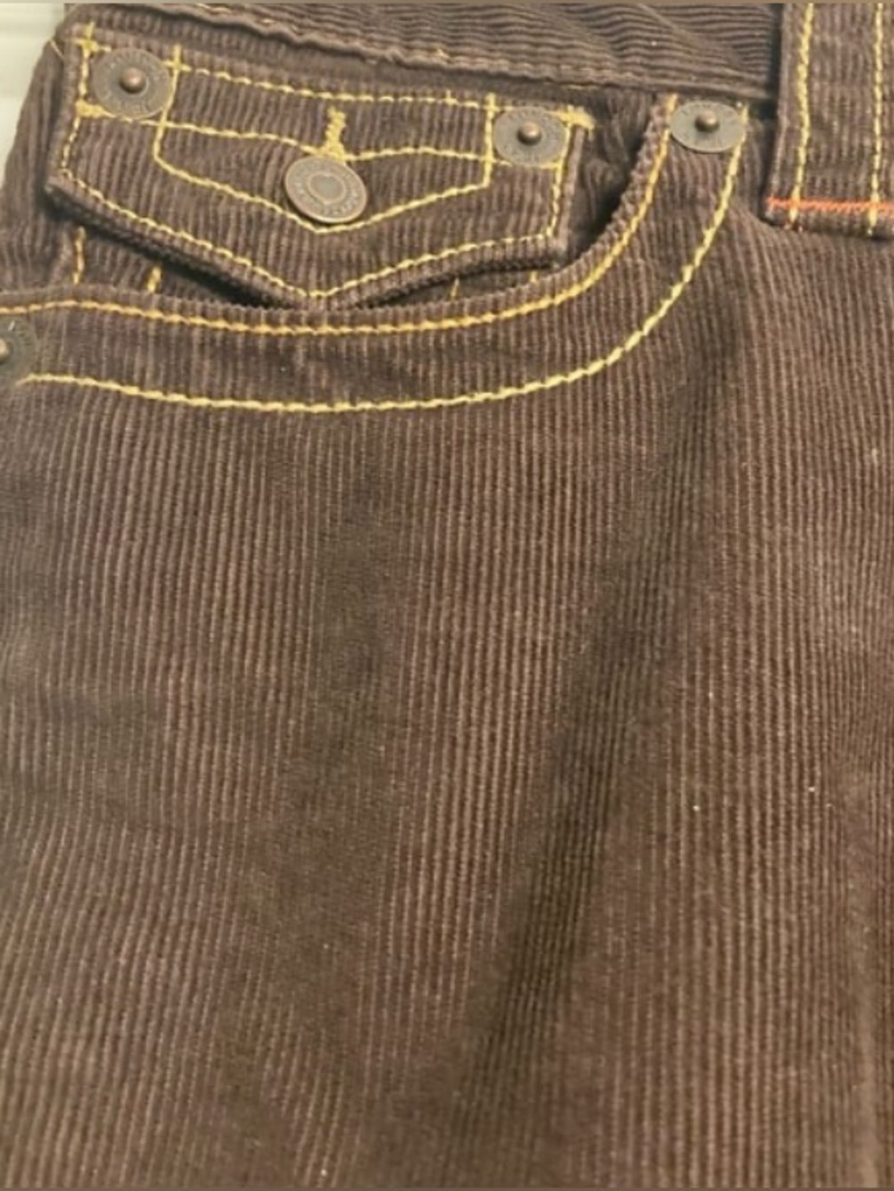 Vintage Victoria’s Secret “London Jean” Boot Cut Cotton Corduroy Jeans - Picture 13 of 13